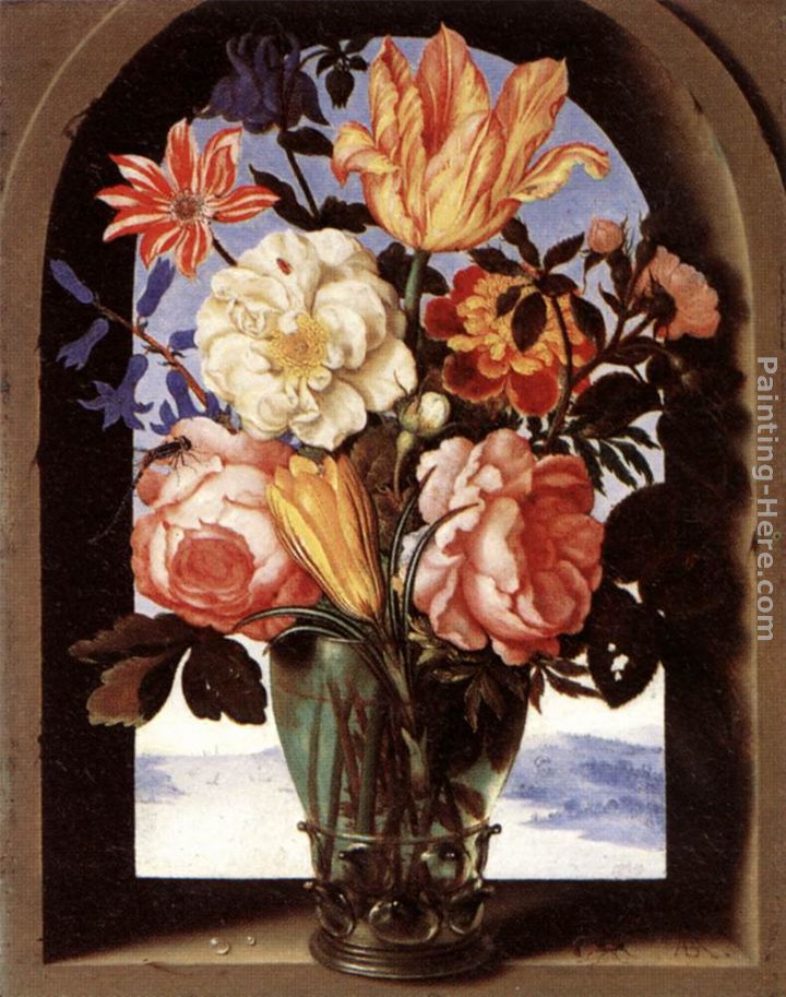 Bouquet of Flowers painting - Ambrosius Bosschaert the Elder Bouquet of Flowers art painting